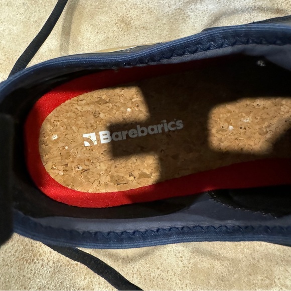 Barebarics Rebel - black and blue camo design Men’s shoe sneaker in a size 11 - Picture 6 of 11